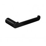 Bellino Gloss Black Solid Brass Toilet Roll Holder